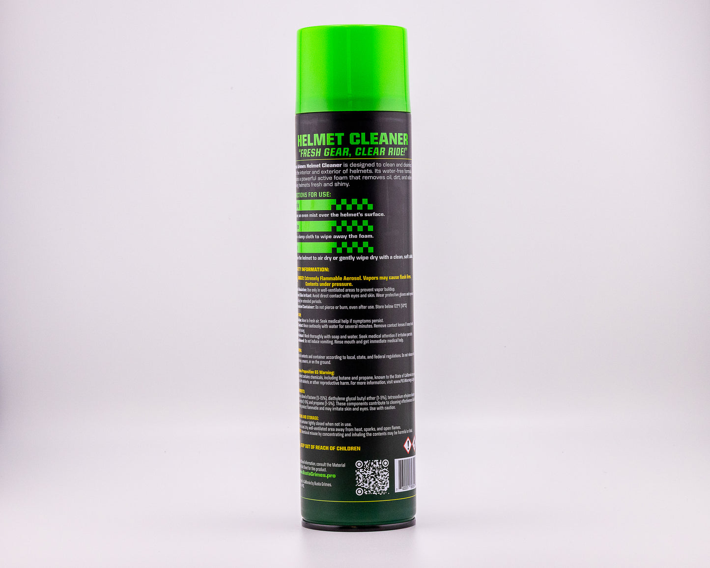 Busta Grimes Helmet Cleaner