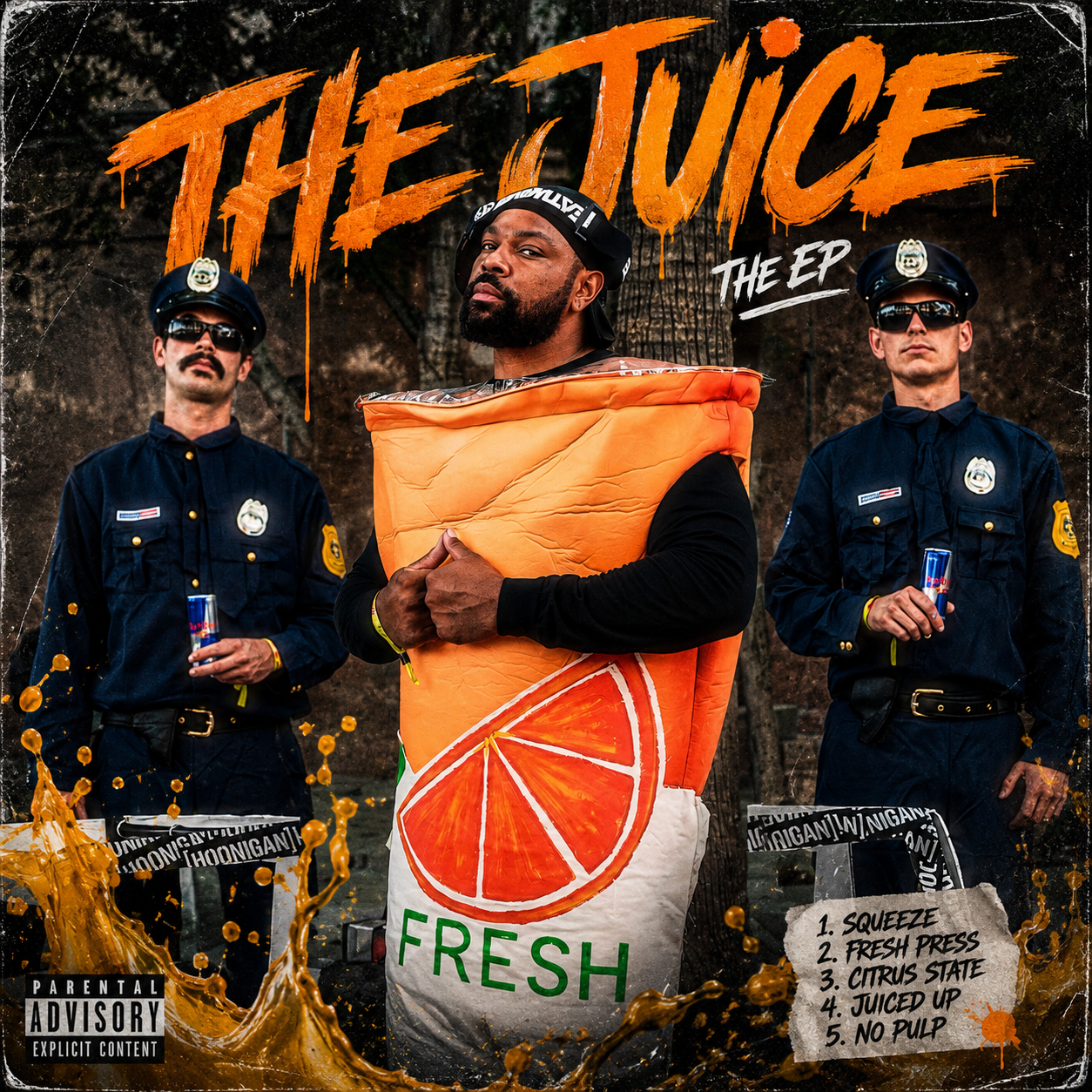 "THE JUICE THE EP" Album Sticker