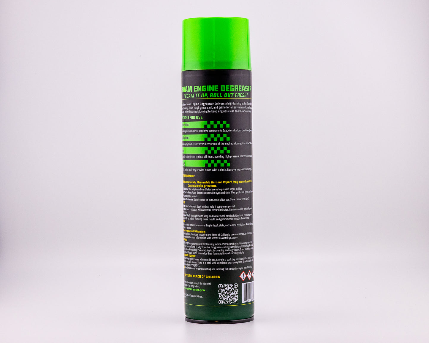 Busta Grimes Foam Engine Degreaser