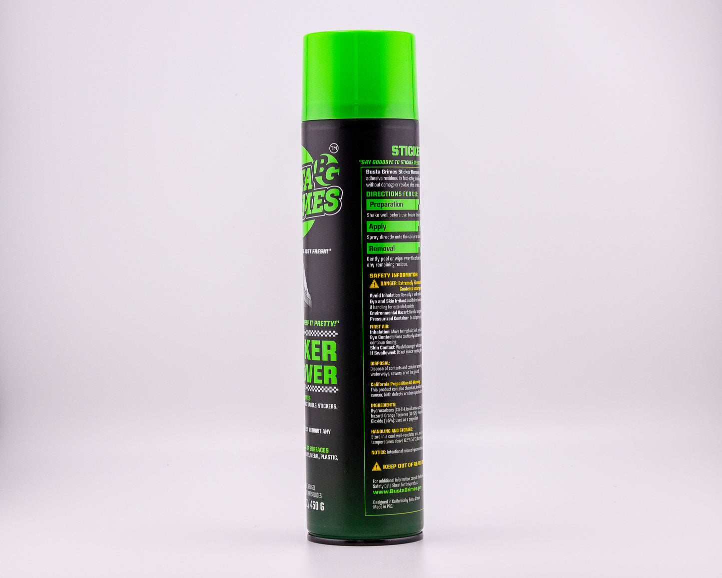 Busta Grimes Sticker Remover